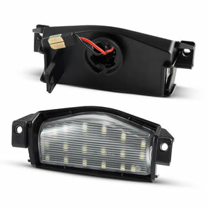12V 2pcs White LED Tail Number License Plate Lights Replacement for Mazda 2 2011-2013 Mazda 3 2009-2013 Tag Light