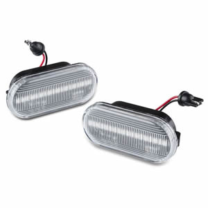 12V Amber LED Side Blinker Lamp for VW Golf MK4  Plug & Play Non-Polarity Car Lighting
