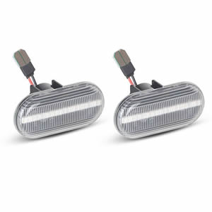 12V Amber LED Side Blinker Light for Smart W453 Waterproof Auto Signal Lamp Easy Installation