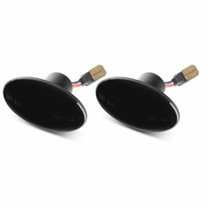 12V LED Front & Rear Dual Fender Side Marker Blinker Light for Ford F350 1999 LED Side Blinker