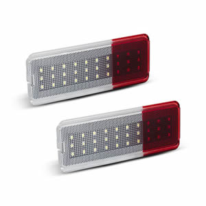 12V New LED Front or Rear Door Reflector Light for Ford Excursion Plug & Play Car Auto Parts Accessories