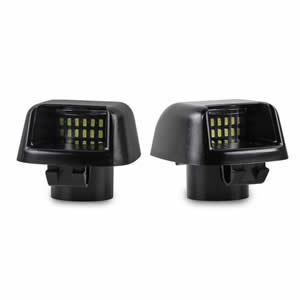 140+ Lumens Led Number License Plate Light for Nissan Navara D40 Frontier 2007-2019 Armada 2008-2016