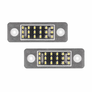 18SMD LED License Plate Light Lamp Error-Free 12V for Volvo C30 2008-2013 Car Accessories OEM 31213991