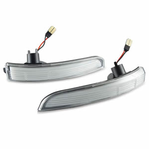 2PCS  Amber LED Indicator Light for Ford Kuga Car Auto Parts Quick Install