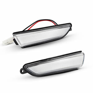 2PCS Automotive LED Car Lamp Turn Signal Mirror Lights for Chrysler 300 2011-2020