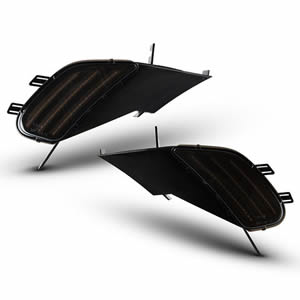 2PCS Dynamic/Normal Flash Turn Signal Lamp Sequential LED Side Marker Light for Porsche Cayenne 2003 2004 2005 2006