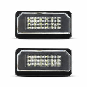 2Pcs 12V Canbus White LED License Plate Light Tag Lamp for Tesla Model X Model S Registration Plate Light