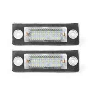 2pcs 18-LED License Number Plate Light Lamp for VW for Passat Limousine 3bg/for Passat Variant 3C B6