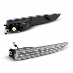 2pcs Auto Lighting System LED Indicator Light LED Bumper Side Marker for Ford Fusion 2010