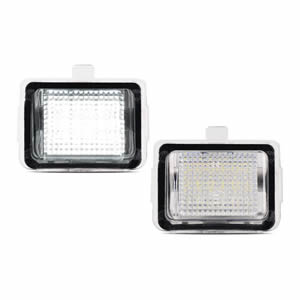 2pcs Auto Parts LED License Plate Light Assembly LED Number Plate Light for Mercedes-Benz C-CLASS W204 C204 S204 E-CLASS W212
