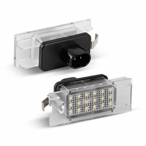 2pcs Automotive Led Lights Car Lamp LED Number Plate Lights for Renault Clio III Megane II