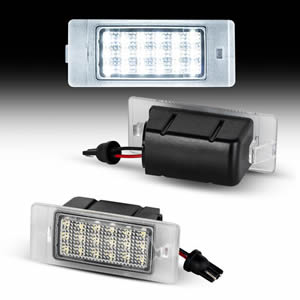 2pcs Error Free 12V Car LED Rear Number Plate Light for Lada Vesta 2016 11183717010