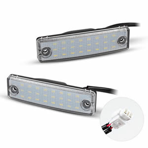 2pcs LED License Plate Lamp for Toyota 4Runner Car Auto Parts Accessories LED Car Light