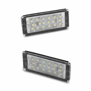 2pcs LED License Plate Lights for BMW 3 Series E46 18* 2835 SMD OEM Replacement Car Auto Parts
