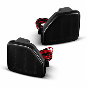 2pcs LED Rear Bumper Reflector Light for Jeep Wrangler JL 2018+ Super Bright Long Lifespan LED Reflector Lamp