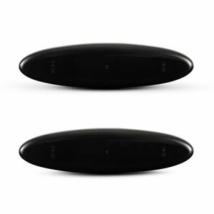 2pcs Smoked Rear Bumper Side Marker Lamps Reflectors for Chevrolet Corvette C5 1997-2004 Sidemarker Indicator