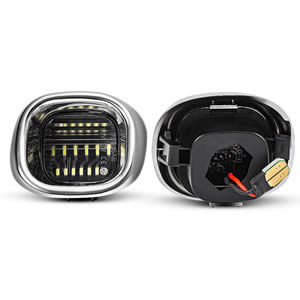 2pcs Tag Lamp Bumper Lights LED Rear License Plate  Lights for Chevrolet S10 Pickup GMC Jimmy