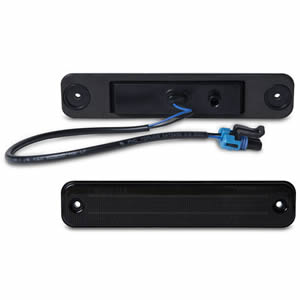4PCS Smoked OEM Side Markers Replacement for 2003-2009 Hummer H2 Front&Rear Bumper LED Side Fender Turn Signal Lights