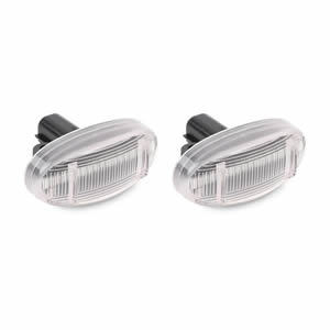 4pcs Dually Bed Fender LED Side Marker Lights Front Rear Lamps for Ford F350 F450 Super Duty 2011-2018 Sidemarker Lamps