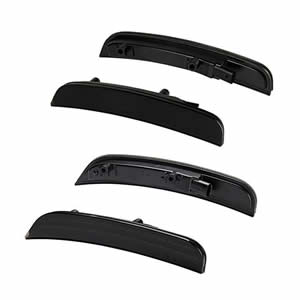 4pcs Smoked Front Rear Auto Fender Car Repeater Led Side Marker Light for Dodge Charger 2015-2021