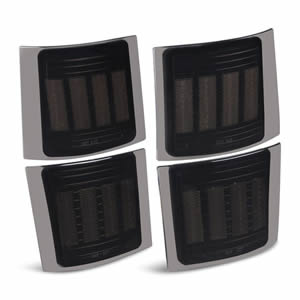 4pcs Smoked Lens LED  Front Corner Light Set for Chevrolet Silverado C/K C/10 Pickup Truck 1500 / 2500 / 3500 High Brightness