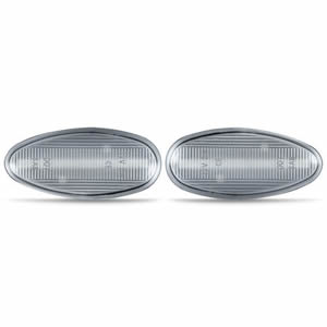 4ps Good Quality LED Front/Rear Dual Fender Side Marker Light for Chevrolet Silverado GMC Sierra