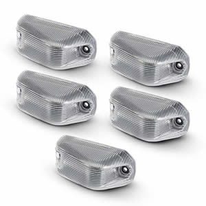 5pcs LED Cab Roof Light White LED Roof Mounted Running Light  for  Dodge RAM PROMASTER 1500 2500 3500- 2014-2020