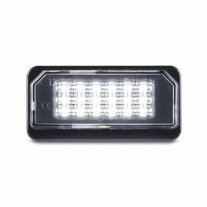 6000K Car LED License Plate Light Assembly Number Plate Lights for Tesla Model X Model S
