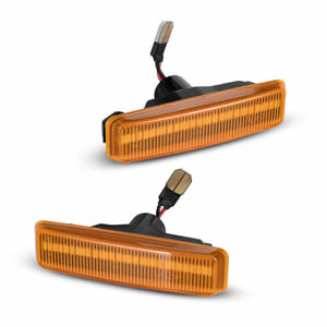 Amber LED Turn Signal Side Marker Light for BMW E39 Non-Polarity Easy to Install Car Accessories