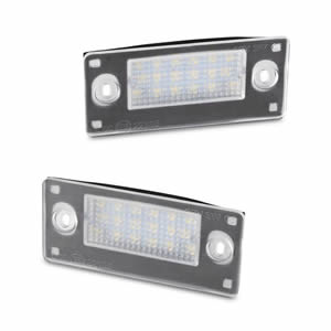 Auto Accessories Car Styling LED License Number Plate Lights for Audi A4 S4 Avant RS4 B5 A3 LED Rear Number Plate Lamp