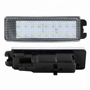 Auto Car Led Lamp LED License Plate Light LED Number Plate Lights Assembly for LEXUS LX570 URJ201