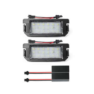 Auto Parts LED Car Number License Plate Light for Hyundai Veloster Genesis Coupe for Kia Soul