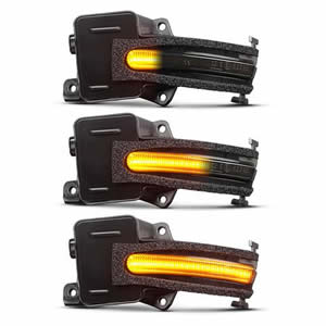 Auto Parts LED Dynamic Mirror Light for Honda Civic 10th Gen. FC1 FK7 2016-2020 LED Turn Signal Light Smoked Lens