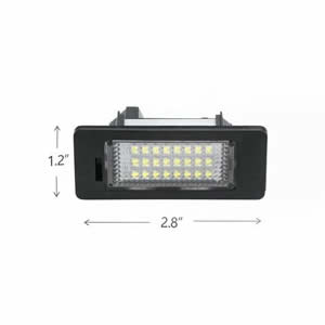 Auto Spare Parts 12V License Plate Light Lamp  for BMW E39 E90 E60 LED Number Lights Accessories