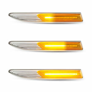 Car Accessories 2024 Indicator Light LED Side Marker Light for Ford Mondeo MK4 2007-2010