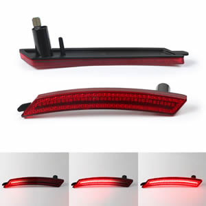 Car Accessories Sequential Red Lens Rear Wheel Arch Led Side Marker Light for BMW  MINI COOPER  R56 R55 R57 R58 R59 R60 R61