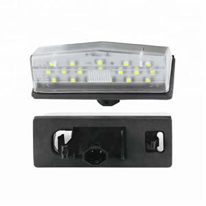 Car Led License Plate Light for Toyota Prius ZVW30 LED Tail Rear Number Plate Bulb