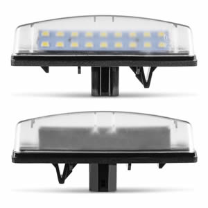 Car Light Accessories LED License Plate Light Assembly Number Plate Light for Toyota Yaris Lexus IS300