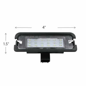 China Auto Accessories Car Lights for Ford Mustang 2015 LED License Plate Light