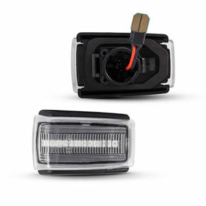 Clear/Smoked Lens LED Side Marker Lamp for Volvo S40 Canbus Design Error Free LED Turn Signal Light Amber