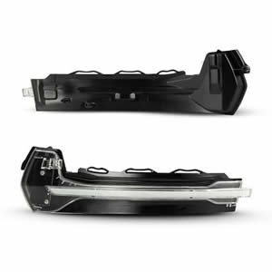 Clear/Smoked Lens LED Turn Signal Lights Side Mirror Marker Lamps for Audi A3 8V S3 RS3 S 2013-2018