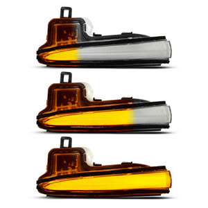 Clear/Smoked Lens Sequential LED Mirror Turn Signal Light for Toyota Alphard MK3 OEM 8174058010/8173058010