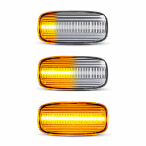 Clear/Smoked Lens Sequential LED Side Marker Lamp for Nissan AE50 LED Turn Signal Light Canbus Design