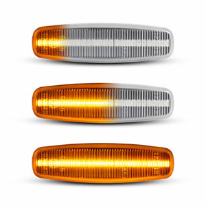 Clear/Smoked Lens Sequential LED Side Marker Lamp for Nissan Fuga Y50 Dynamic LED Turn Signal Light