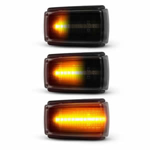 Clear/Smoked Lens Sequential LED Side Marker Lamp for Volvo S40 C70 S71 V40 V70 V70XC Canbus Design Turn Signal Light