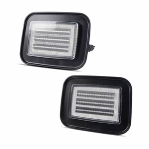 Dual-Function LED Side Marker for Hummer H2 White Parking Light & Amber Blinker Plug & Play Design