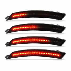Dynamic LED Rear Bumper Side Marker Light for bmw Mini Cooper R56 R58 Coupe R60 R61 Paceman Bumper
