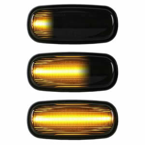 Dynamic LED Turn Signal Light  LED Side Marker Light for Land Rover Discovery Defender Freelander