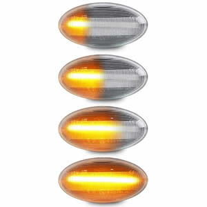Dynamic Led Turn signal Light Led Direction Indicator Side Marker Lamp  for  Peugeot