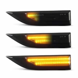 Dynamic/Sequential Led Side Marker Blinker Light for VW Transporter T6 2015+ Turn signal Light Indicators Smoke